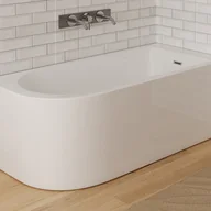 Wanny - VENTE-UNIQUE Wanna narożna - 201L - 150 x 75 x 58 cm - Biała - Prawy narożnik - ANIKA - miniaturka - grafika 1