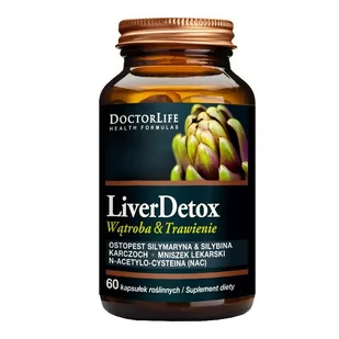 Doctor Life Doctor Life Liver Detox ochrona wątroby suplement diety 60 kapsułek - Suplementy naturalne - miniaturka - grafika 1