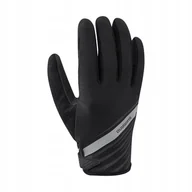 Rękawiczki rowerowe - Rękawiczki rowerowe SHIMANO Long Gloves Black M - miniaturka - grafika 1
