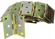 Zawiasy, okucia i inne akcesoria - Zawias Splatany 40x40 Meblowy Mebli Metalowy 100 - miniaturka - grafika 1