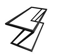Ławki do przedpokoju - Ławka ZETA LOFT MG50 pufa podn - miniaturka - grafika 1