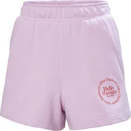 Spodnie sportowe damskie - Helly Hansen Helly Hansen damskie krótkie spodenki W CORE SWEAT SHORTS 54081 052 S - miniaturka - grafika 1