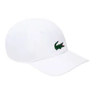Czapki męskie - Czapka baseballowa Lacoste Tennis Performance Cap White - miniaturka - grafika 1