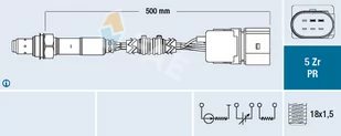 Sonda lambda FAE 75038 036906262K - Sondy lambda - miniaturka - grafika 1