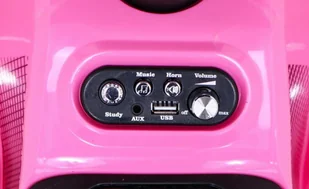 Quad Storm na akumulator dla dzieci Różowy + Silnik 25W + MP3 USB + LED - Pojazdy elektryczne dla dzieci - miniaturka - grafika 8