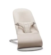Leżaczki i huśtawki - Babybjorn, Leżaczek Bliss 3D Jersey, Jasny Beż - miniaturka - grafika 1