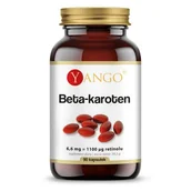 Suplementy naturalne - Yango Beta karoten (Prowitamina A) (90 kaps.) - miniaturka - grafika 1