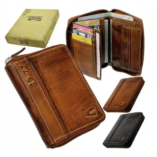 Camel Active 247-705-29 – brązowy portfel męski na suwak 247 705 29 - Portfele Camel Active 247-705-29 – brązowy portfel męski na suwak 247 705 29 - Portfele - miniaturka - grafika 1
