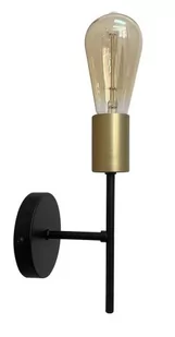 Candellux Kinkiet retro CRESPILO 21-01252 industrialny wysięgnik ścienny metalowy czarny 21-01252 - Lampy ścienne - miniaturka - grafika 1