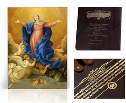 Ikona religijna Wniebowzięcie Najświętszej Maryi Panny - Ikony i obrazy sakralne - miniaturka - grafika 1