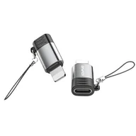 Pozostałe akcesoria do telefonów - AWEI Adapter A11 USB-C/Lightning szary /grey - miniaturka - grafika 1