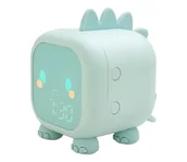 Wyposażenie pokoiku dziecięcego - LED RGBW Ściemnialna dziecięca noc lampka z budzikiem FILIP LED/1,5W/5V 1500 mAh - miniaturka - grafika 1