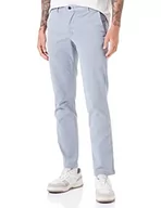 Spodenki męskie - Tommy Hilfiger Męskie spodnie tkane Denton Chino Premium GMD, Bogaty szary, 32W / 34L - miniaturka - grafika 1