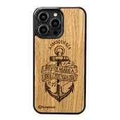 Etui i futerały do telefonów - Drewniane Etui Bewood iPhone 14 Pro Max KOTWICA DĄB - miniaturka - grafika 1