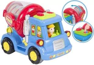 Auto Budowlane Śmieciarka Kombajn Ruchome Elementy - Samochody i pojazdy dla dzieci - miniaturka - grafika 2