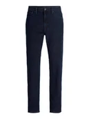 Spodnie męskie - Jack & Jones Jeansy Chris Classic 12287740 Granatowy Relaxed Fit - miniaturka - grafika 1