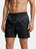 Kąpielówki męskie - BOSS Szorty kąpielowe Jacques 50561181 Czarny Regular Fit - miniaturka - grafika 1