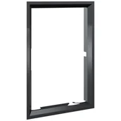 Akcesoria kominkowe - Ramka Stalowa Do Nadia 9 (Przełożenie Drzwi) - miniaturka - grafika 1