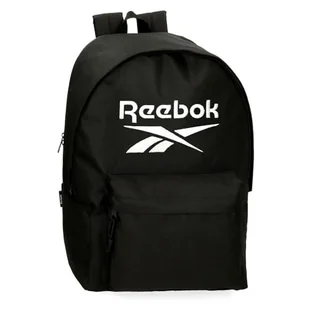 Reebok Boston Plecak szkolny adaptacyjny do wózka Czarny 31x45x15 cm Poliester 23,87L by Joumma Bags, Czarny (Black), Plecak szkolny z możliwością dostosowania do wózka - Plecaki szkolne i tornistry - miniaturka - grafika 1
