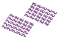 Adaptery i przejściówki - Digitus A-CC-VI akcesorium kablowe Klips do kodowania kolorami - miniaturka - grafika 1