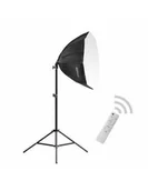 Lampy studyjne - Lampa SOFTBOX octa 60 150W/300W LED - miniaturka - grafika 1