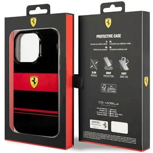 Ferrari FEHMP14XUCOK iPhone 14 Pro Max 6.7" czarny/black hardcase IMD Combi Magsafe - Etui i futerały do telefonów - miniaturka - grafika 7