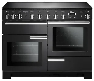 Kuchenka elektryczna Kuchnia z płytą indukcyjną FALCON Professional Deluxe 110 Czarny Charcoal chrom - Kuchenki elektryczne - miniaturka - grafika 1