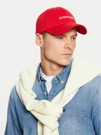 Czapki i chusty sportowe męskie - Guess Jeans Czapka z daszkiem M4BZ26 WF8V1 Czerwony - miniaturka - grafika 1