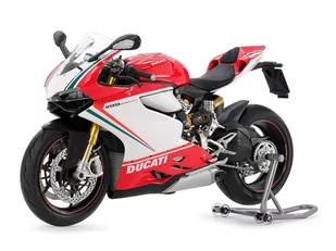 Tamiya TAMIYA  Ducati 1199 Panigale S - Tricolore 14132 - Modele do sklejania - miniaturka - grafika 1