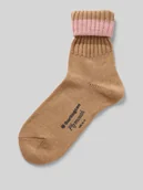 Skarpetki damskie - Skarpety z nadrukiem z logo model ‘PLYMOUTH’ - miniaturka - grafika 1