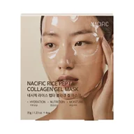 Maseczki do twarzy - NACIFIC RICE PEPTA Collagen Gel Mask – hydrożelowa maska kolagenowa z ryżem i peptydami 35 g (4 szt.) - miniaturka - grafika 1
