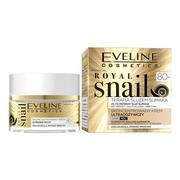 Kremy do twarzy - Eveline Cosmetics Cosmetics Royal Snail 80+ skoncentrowany krem ultraodżywczy dzień/noc 50ml 65640-uniw - miniaturka - grafika 1