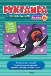 Greg Dyktanda z przysłowiami do klasy 6 - Joanna Zawadzka - Materiały pomocnicze dla uczniów - miniaturka - grafika 2