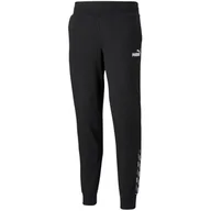 Spodnie damskie - Spodnie Damskie Puma Power Pants Fl Cl Czarne 589546 01-M - miniaturka - grafika 1