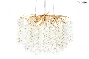 Lampa wisząca glamour MOOSEE RIVIERA 80 złota / clear - Lampy sufitowe - miniaturka - grafika 1