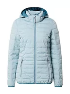 Kurtki damskie - G.I.G.A. DX Damska kurtka funkcyjna Uyaka Stripe Casual o wyglądzie puchu, z odpinanym kapturem - miniaturka - grafika 1