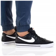 Buty sportowe męskie - Buty Nike Męskie Court Legacy DH3162-001 Czarne - miniaturka - grafika 1