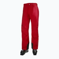 Spodnie narciarskie - Spodnie narciarskie męskie Helly Hansen Legendary Insulated czerwone 65704_162 - miniaturka - grafika 1