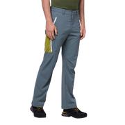 Spodnie sportowe męskie - Spodnie softshellowe OVERLAND PANTS M storm grey - 46 - miniaturka - grafika 1
