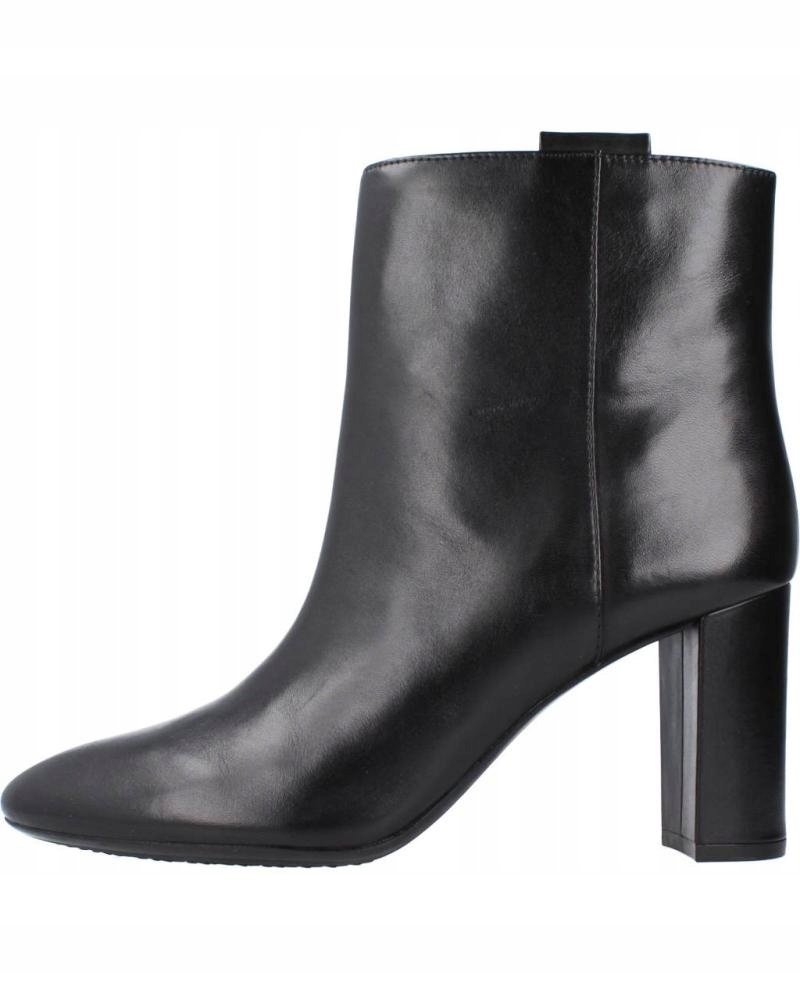 Geox D Pheby 80 C botki damskie skóra czarne roz. 40 obcas 9 cm
