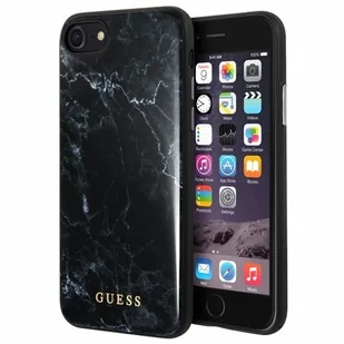 Guess GUHCI8HYMABK hardcase iPhone 7/8 czarny GUE00169 - Etui i futerały do telefonów - miniaturka - grafika 6