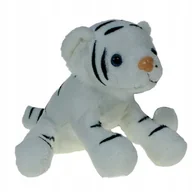 Maskotki i pluszaki - Kieszonkowe pupilki: Maskotka mini: Tygrysek biały 13cm (84068) - miniaturka - grafika 1
