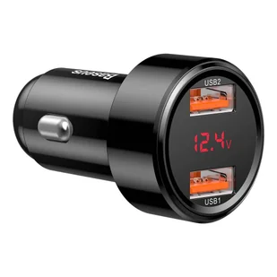 Baseus Magic Series Dual QC - ładowarka samochodowa Quick Charge 3.0 2x USB 45W 6A czarny (CCMLC20A-01) - Ładowarki samochodowe - miniaturka - grafika 5