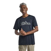 Koszulki męskie - Męska koszulka z krótkim rękawem Jack Wolfskin PEAK GRAPHIC T M MTN midnight sky - XXL - miniaturka - grafika 1