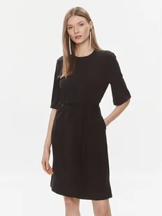 Calvin Klein Sukienka codzienna K20K206375 Czarny Regular Fit - Sukienki - miniaturka - grafika 1