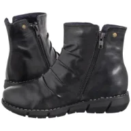 Botki damskie - Botki Czarne P7232-01/00-7 (MA1435-a) Maciejka - miniaturka - grafika 1