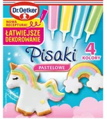 Dodatki do ciast w proszku - Dr. Oetker Pisaki pastelowe 68 g (4 x 17 g) - miniaturka - grafika 1