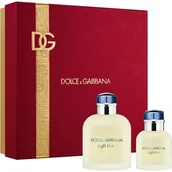 Zestawy perfum męskich - Dolce&Gabbana Light Blue Pour Homme EDT Gift Set zestaw upominkowy dla mężczyzn - miniaturka - grafika 1