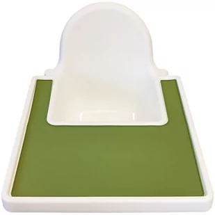 MATA SILIKONOWA DO KRZESEŁKA IKEA ANTILOP ŁATWA DO CZYSZCZENIA Zielona - Krzesełka do karmienia - miniaturka - grafika 1