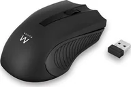 Myszki - Ewent Ewent EW3221, Ambidextrous, Optical, RF Wireless, 1200 DPI, Black - miniaturka - grafika 1